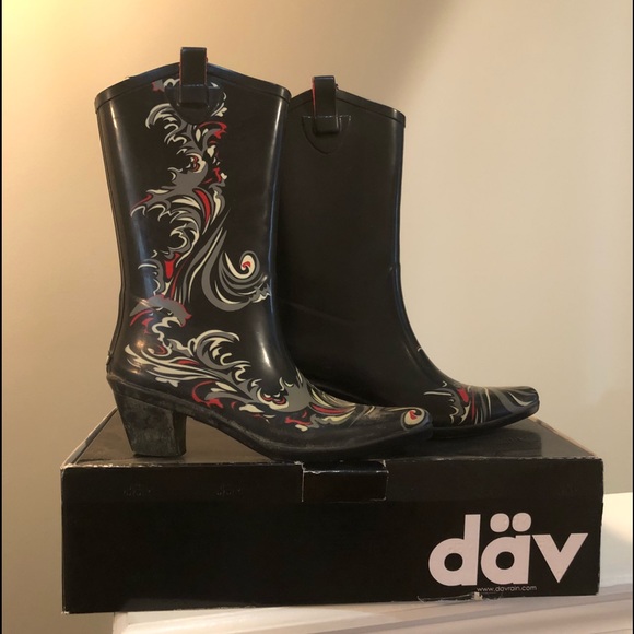 western style rubber boots